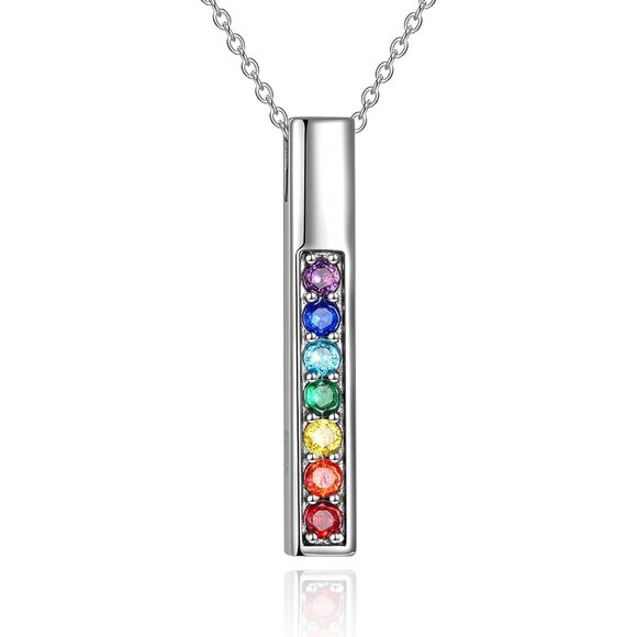 Elegant 925 Sterling Silver Chakra Necklace for Women Spiritual Gift